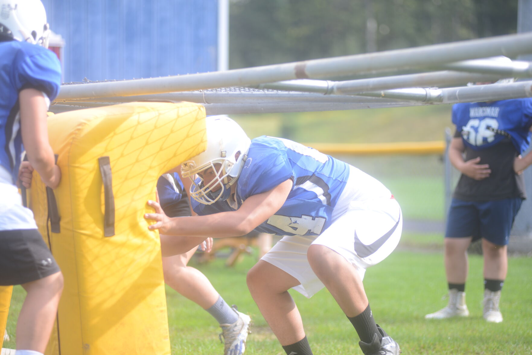 Wahconah linemen drills